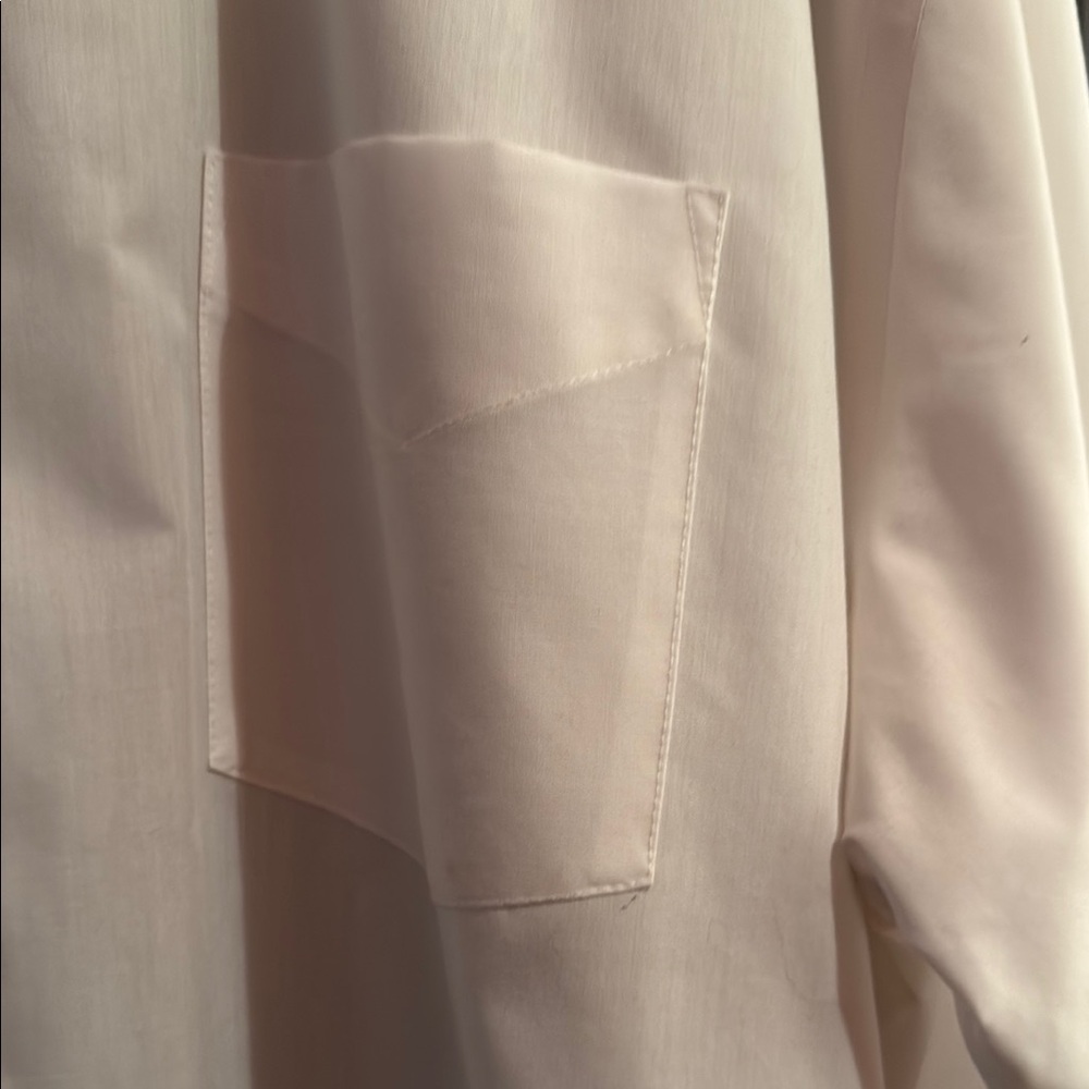 Stafford Men's Dress Shirt - White - Picture 3 of 8